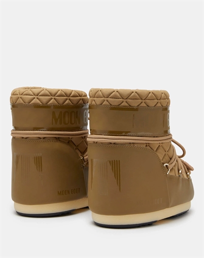 Moon Boot - Icon Low Quilt Støvle - Caramel